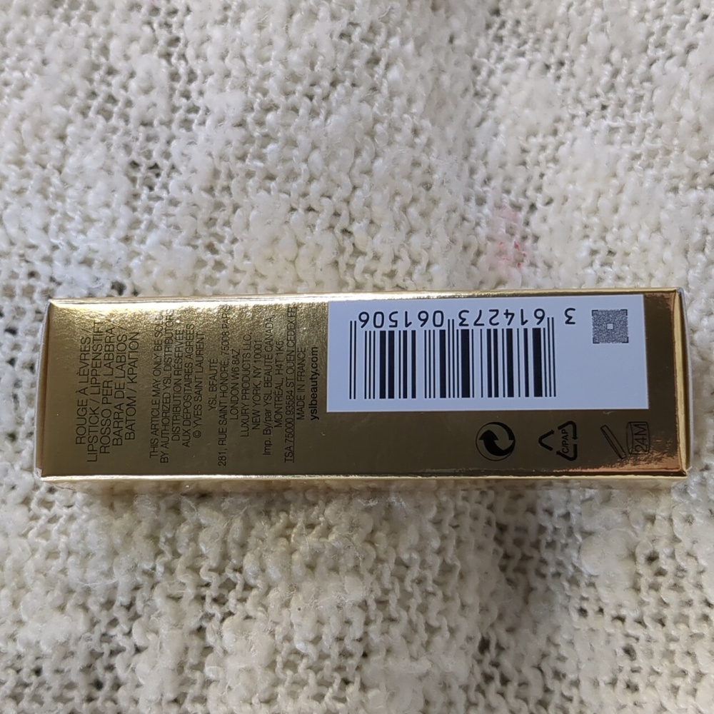 Yves Saint Laurent Volupté Shine Lipstick, Burnt Zellige (122), 3.2g/0.11oz - Picture 7 of 10